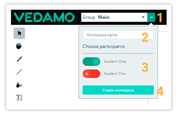 Virtual Classroom Breakout Rooms Adding Participants to a group