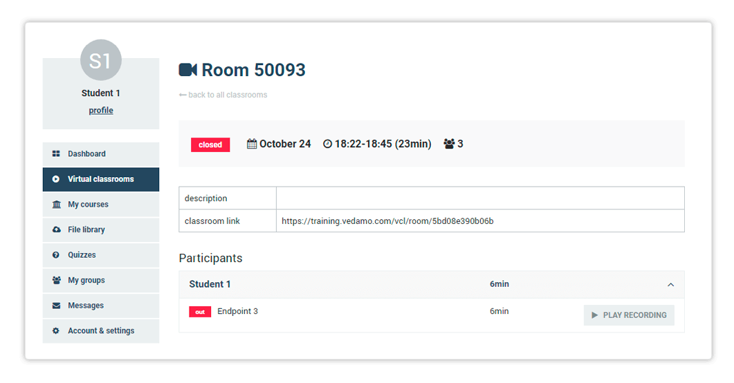 Organisation and Administrator roles have the option to go back and review each archive