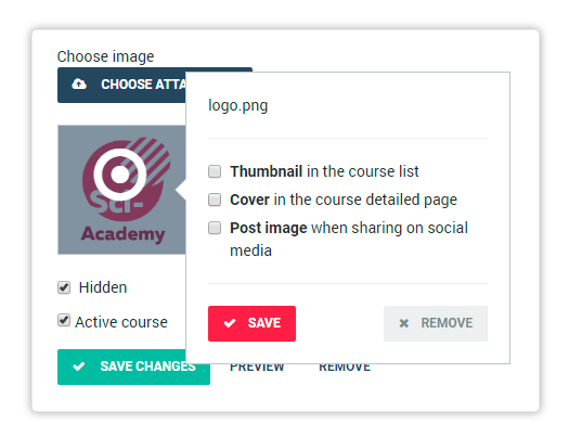 Learning Management System Create a Package Your logo could also be customized