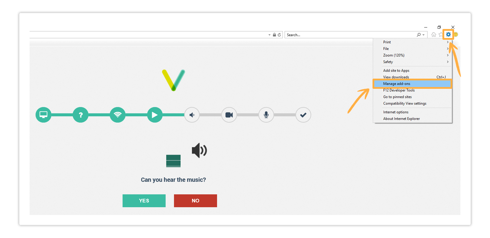 Double check that you have enabled the WebRTC add-on in case it has already been installed