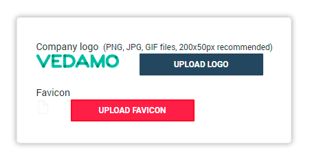 To upload your own personal favicon use the Upload Favicon functionality