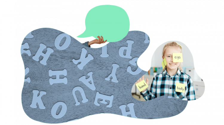 Keep Students Motivated When You Are Teaching English Online An image of child with sticky notes in the context of keep students motivated when you are teaching English online