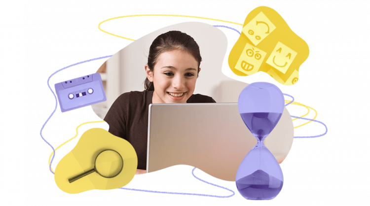 Tips to preparing activities in the virtual classroom An image of child with laptop in the context of useful tips to preparing activities in the virtual classroom