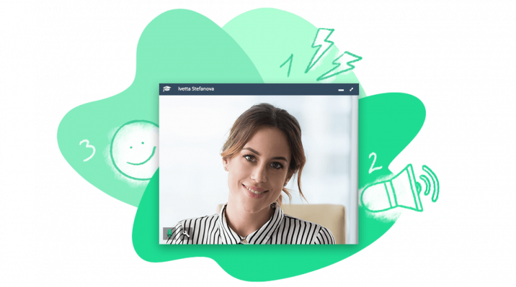 Verbal tips for live online tutoring An image of web-conferencing tool in the context of useful tips for live online tutoring
