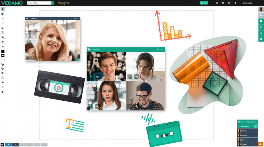 Virtual Classroom Innovative Strategies VEDAMO