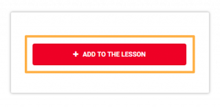 Add teachers, lessons and sections in LMS: Click Add to the lesson to assign the teacher to the selected course