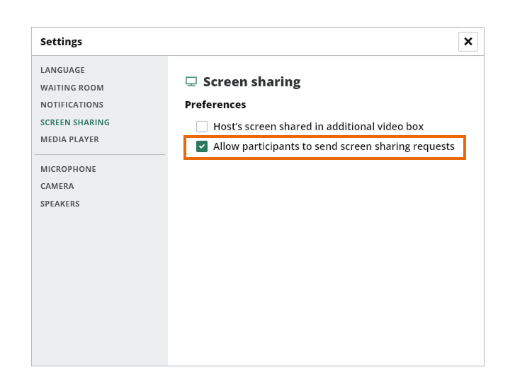 Participant Controls in the Virtual Classroom: Screen Share Controls Participant Controls in the Virtual Classroom: Screen Share Controls