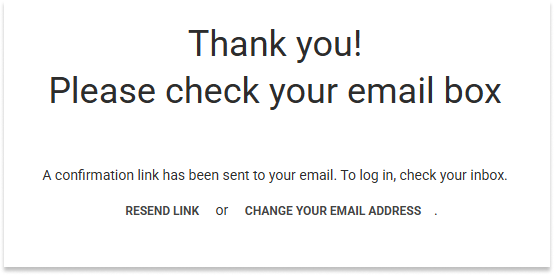 LMS Registration for users: Account activation