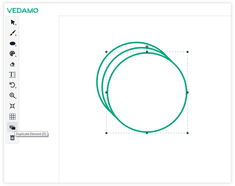 Virtual Classroom Online Whiteboard Tools: Duplicate elements on the whiteboard