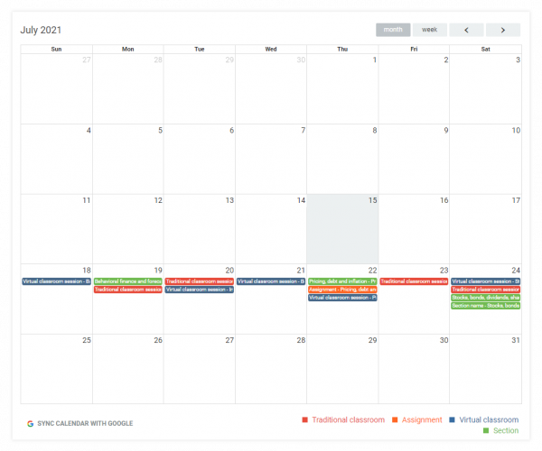 LMS Dashboard and its significance VEDAMO