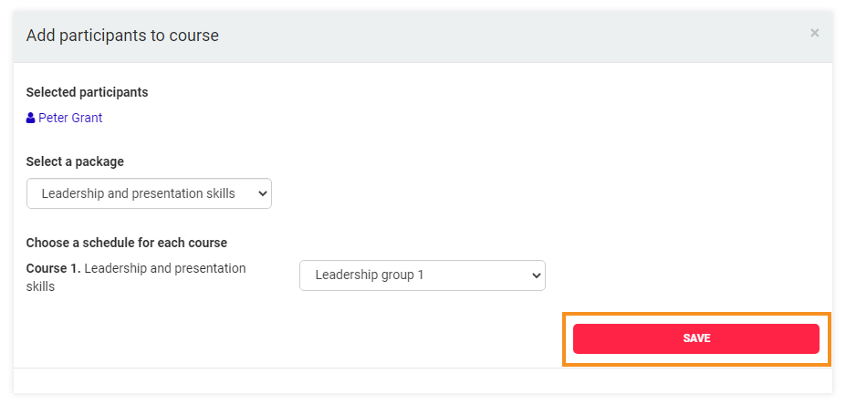 LMS Course Creation: You can have a few different schedules for the same course