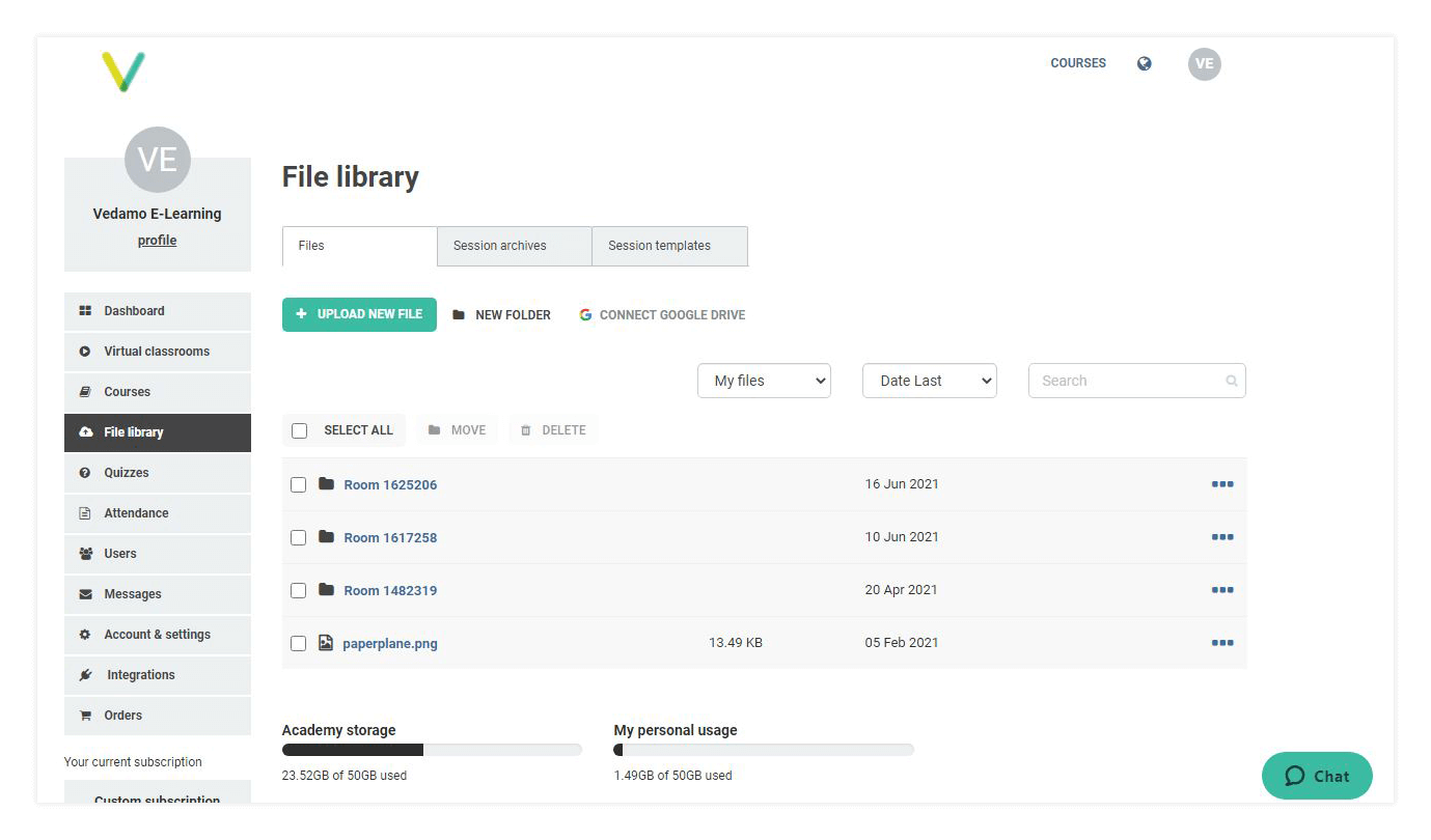 LMS File Library LMS File Library: LMS File library location