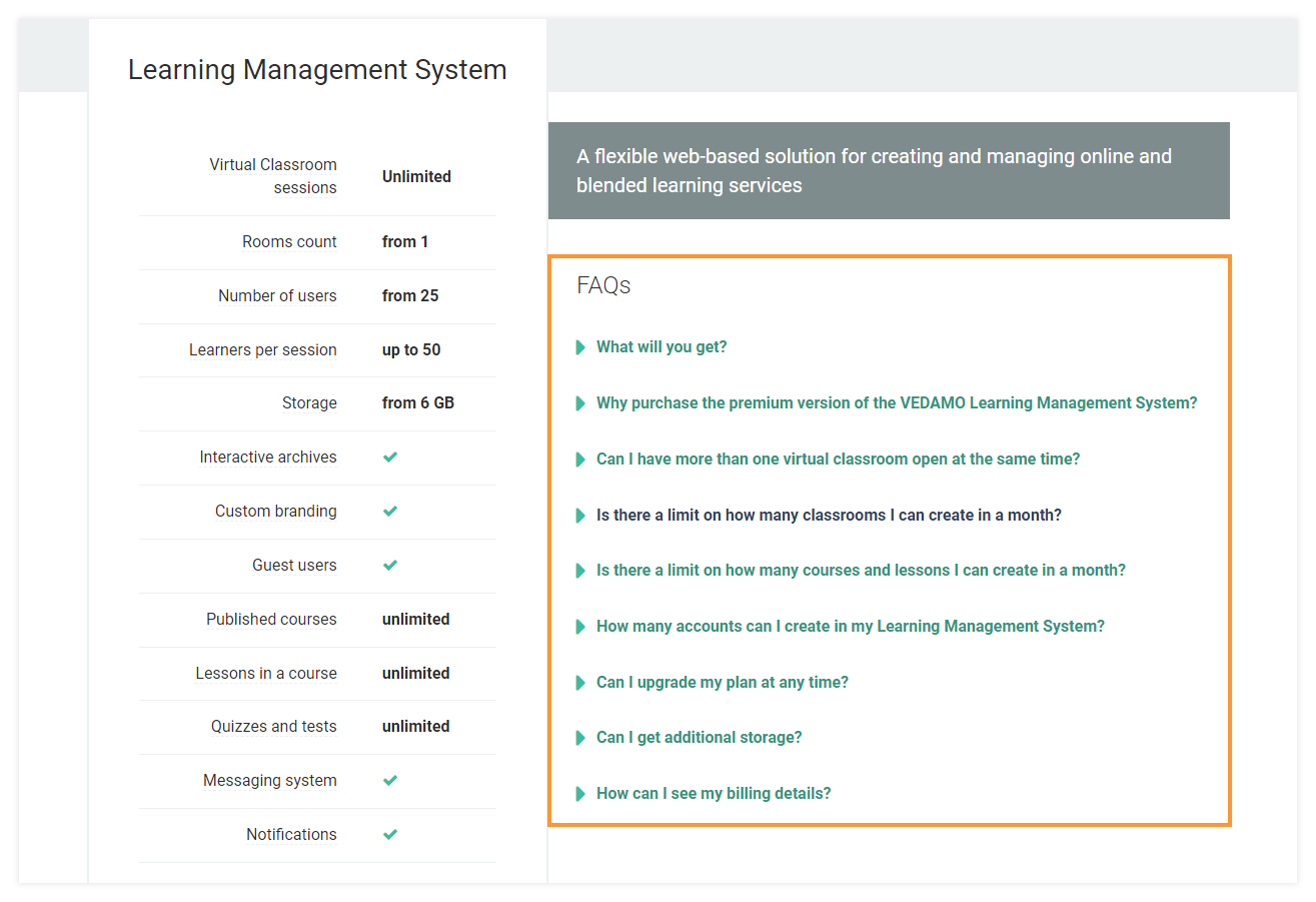 Free LMS Registration - Start for free: Learning management system FAQ section