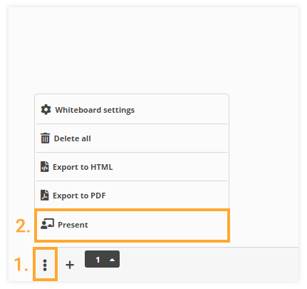 Presentation mode in the Virtual Classroom How to enable Presentation mode
