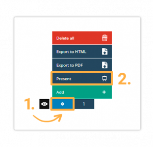 Presentation mode in the Virtual Classroom How to engage into Presentation mode