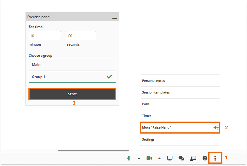 Virtual Classroom Timer: Timer in the Virtual Classroom