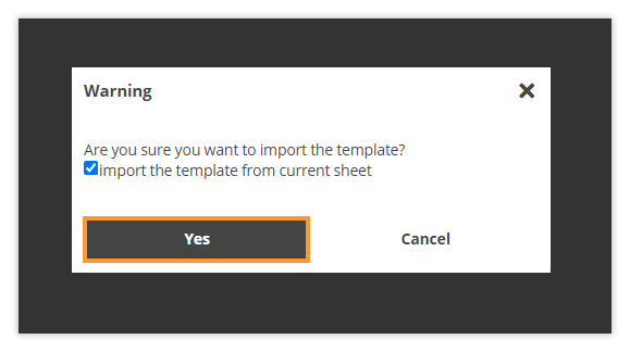 Virtual Classroom Templates: Import feature