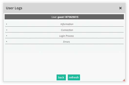 Participant Controls in the Virtual Classroom: Additional information in the User Logs Participant Controls in the Virtual Classroom: Additional information in the User Logs
