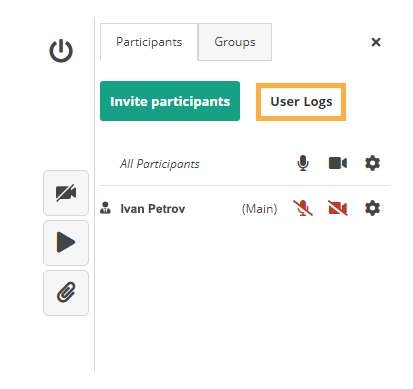 Open the User Logs to unban a previously banned student You can unban a student who has been banned from the User Logs