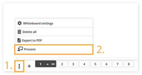 Presentation mode in the Virtual Classroom Virtual Classroom Presentation mode: How to enable Presentation mode