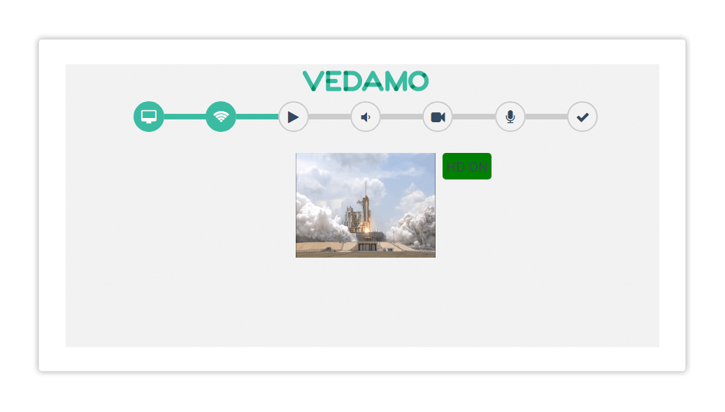 High video quality is automatically switch to lower quality if an issue appears