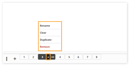 Virtual Classroom Online Whiteboard Pages: Whiteboard Sheets (Pages/Slides)