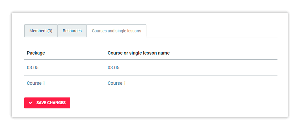 LMS User Groups Check which courses and lessons the whole group is enrolled for