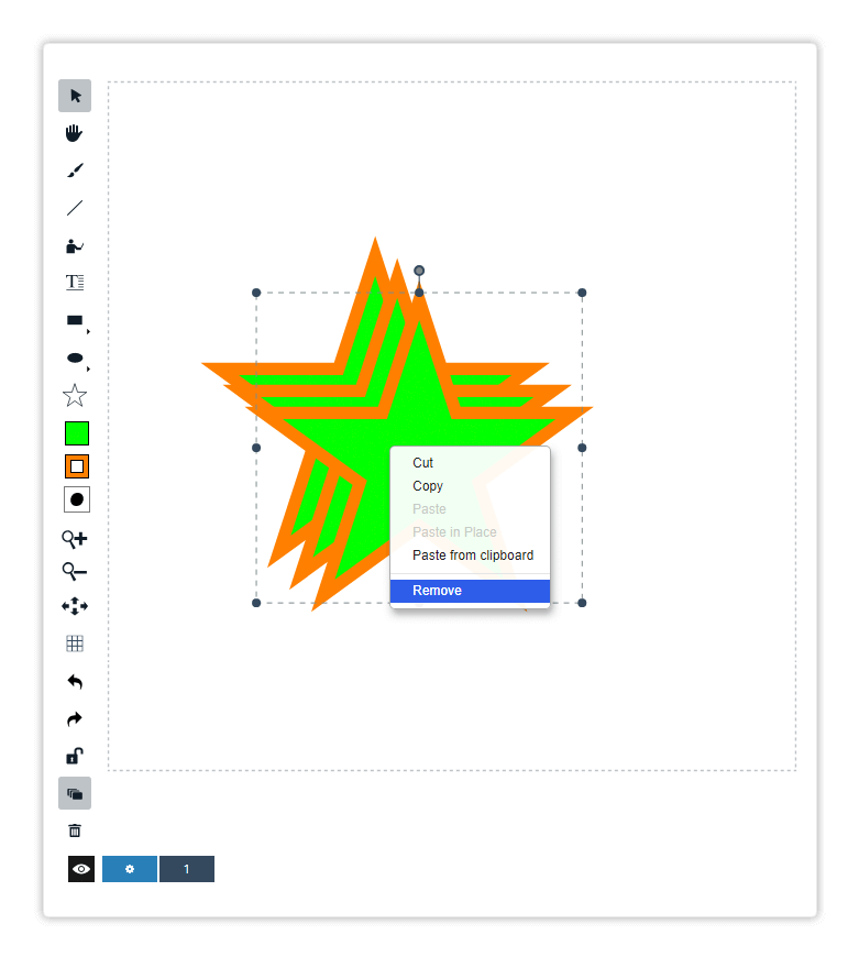 Virtual Classroom Online Whiteboard Tools Remove elements from the whiteboard