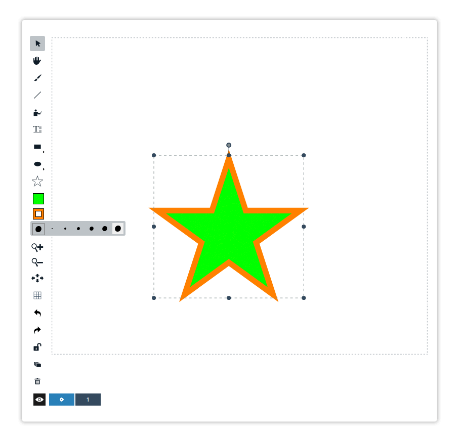 Virtual Classroom Online Whiteboard Tools Change the colours of the objects on the whiteboard