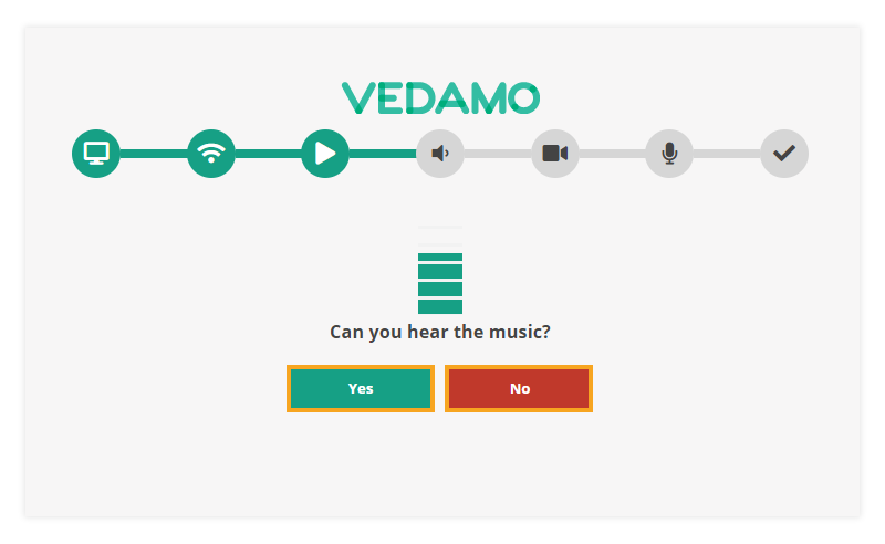 Virtual Classroom - System Check: Sound