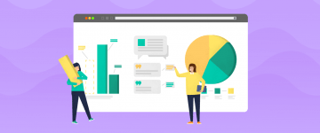 An image representing creating of the date statistics for the online teaching