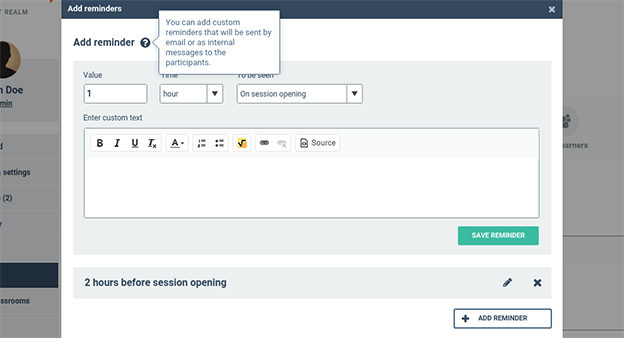 Системные напоминания