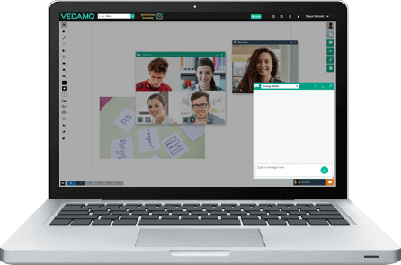 Messagerie instantanée (live chat) - laptop