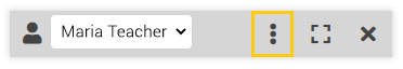 Video Boxes Settings: Drop-down menu Video Boxes Settings: Drop-down menu