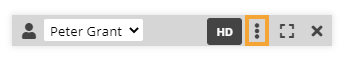 Video Boxes Settings: Drop-down menu Video Boxes Settings: Drop-down menu