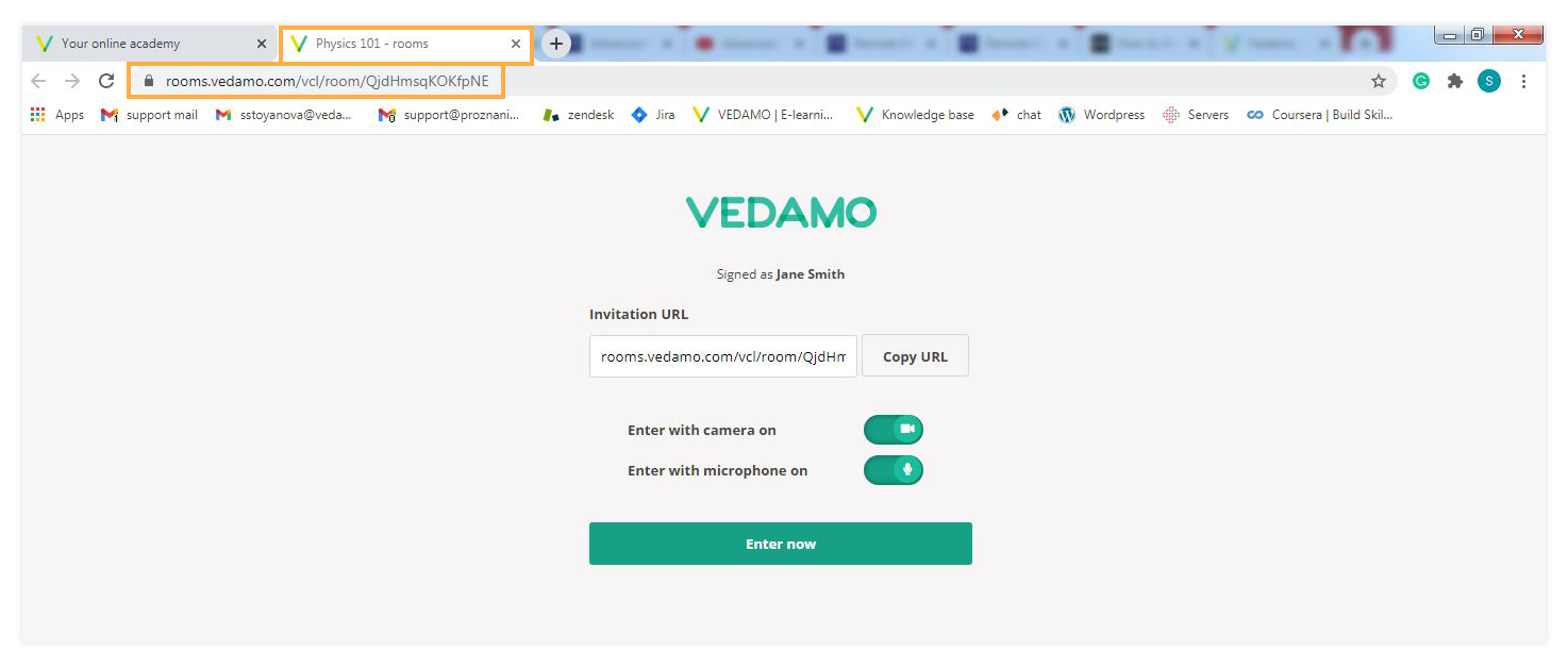 After changing the name of the lesson the link will still be the same