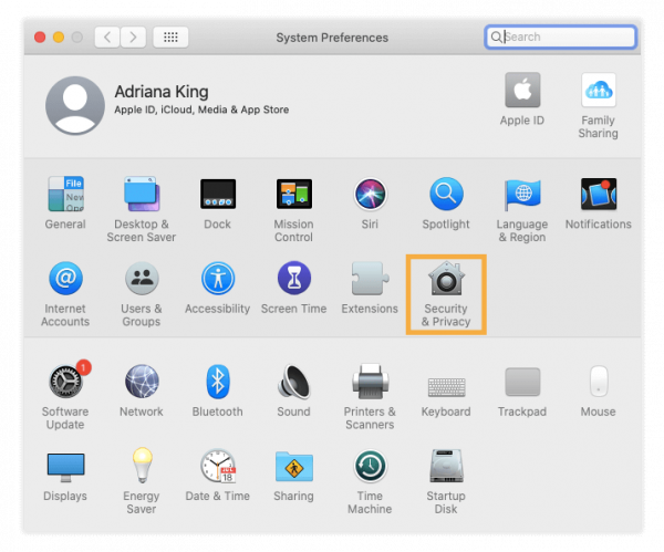 enable share my screen mac
