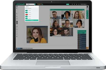 分组讨论室 - laptop