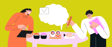The power of the bite-sized method in online learning