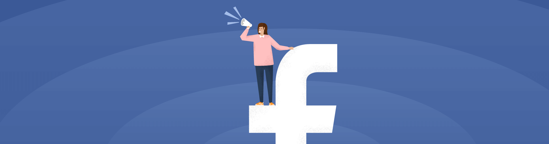 facebook marketing for teachers - the facebook logo stylized
